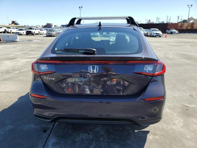 19XFL1H78RE009977 - 2024 HONDA CIVIC EXL ნაცრისფერი ფოტო 6