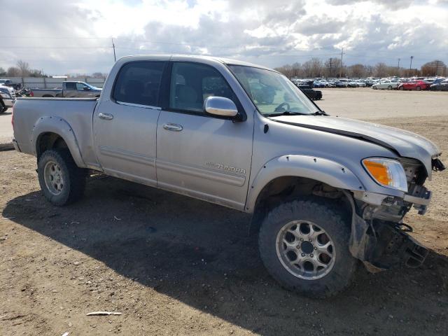 5TBDT44136S517228 - 2006 TOYOTA TUNDRA DOUBLE CAB SR5 SILVER photo 4