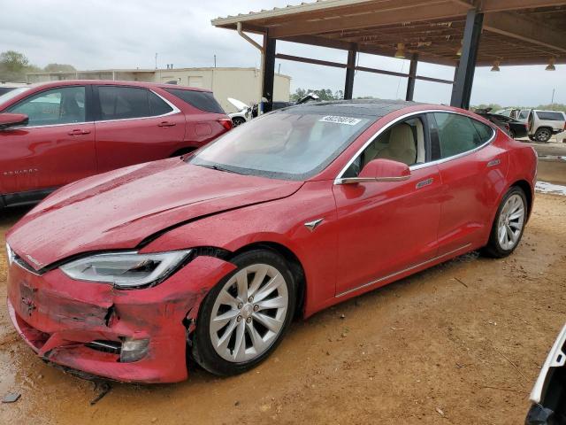 5YJSA1E2XGF169024 - 2016 TESLA MODEL S RED photo 1