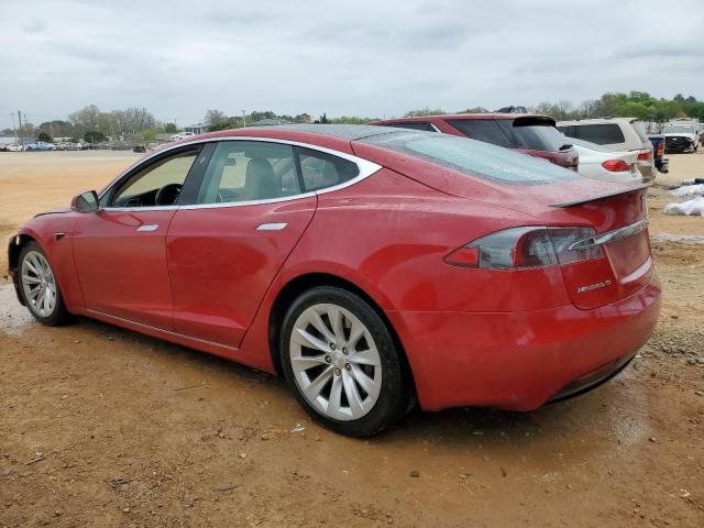 5YJSA1E2XGF169024 - 2016 TESLA MODEL S 红色 照片 2