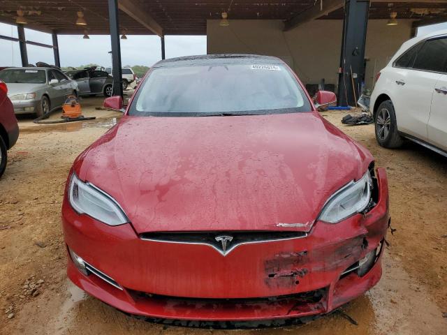 5YJSA1E2XGF169024 - 2016 TESLA MODEL S RED photo 5