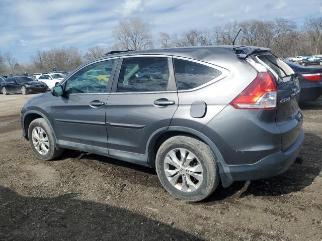 2HKRM4H55EH626673 - 2014 HONDA CR-V EX GRAY photo 2