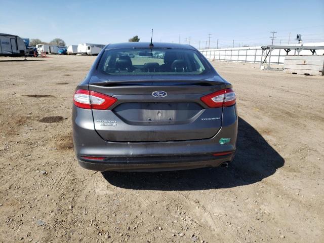 3FA6P0SU9FR253676 - 2015 FORD FUSION TITANIUM PHEV CHARCOAL photo 6