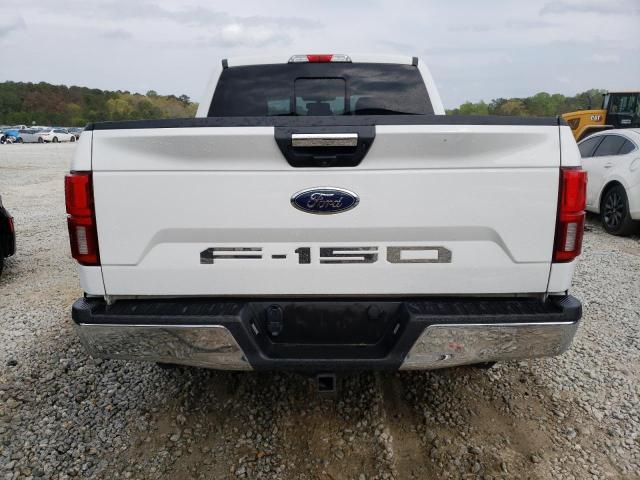 1FTEW1C59LFC38285 - 2020 FORD F150 SUPERCREW WHITE photo 6