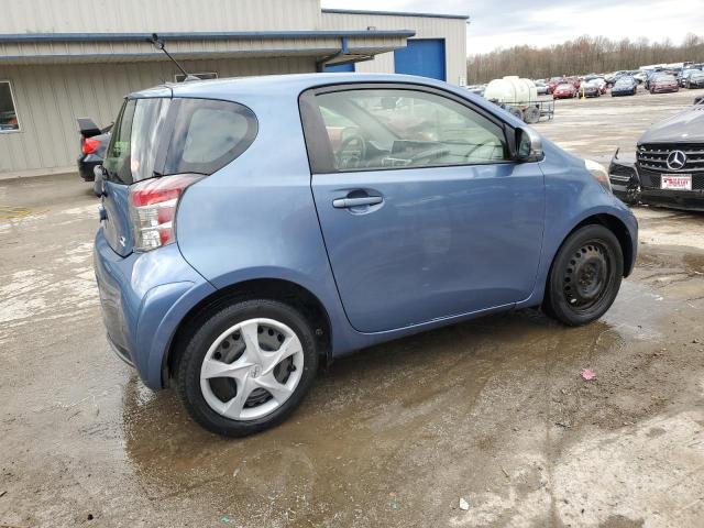 JTNJJXB08CJ017145 - 2012 TOYOTA SCION IQ BLUE photo 3