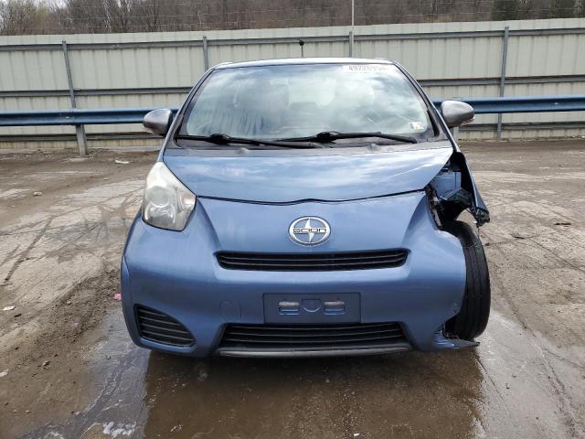 JTNJJXB08CJ017145 - 2012 TOYOTA SCION IQ BLUE photo 5