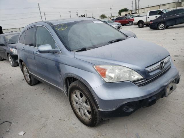 5J6RE48707L004666 - 2007 HONDA CR-V EXL BLUE photo 4