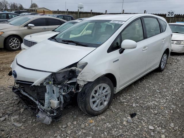 JTDZN3EU8C3165383 - 2012 TOYOTA PRIUS V WHITE photo 1