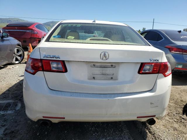 JH4CU26649C036941 - 2009 ACURA TSX WHITE photo 6