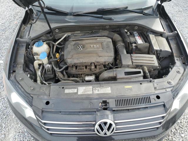 1VWBT7A37FC018470 - 2015 VOLKSWAGEN PASSAT SE BLACK photo 11