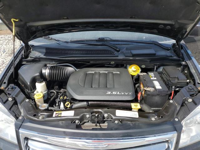 2C4RC1BG3GR112175 - 2016 CHRYSLER TOWN & COU TOURING BLACK photo 12