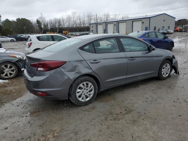 5NPD74LF7LH499438 - 2020 HYUNDAI ELANTRA SE GRAY photo 3