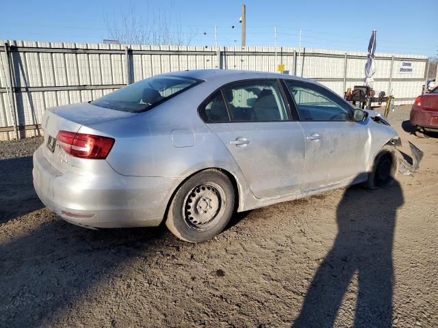 3VW2K7AJ3FM276775 - 2015 VOLKSWAGEN JETTA BASE 银色 照片 3