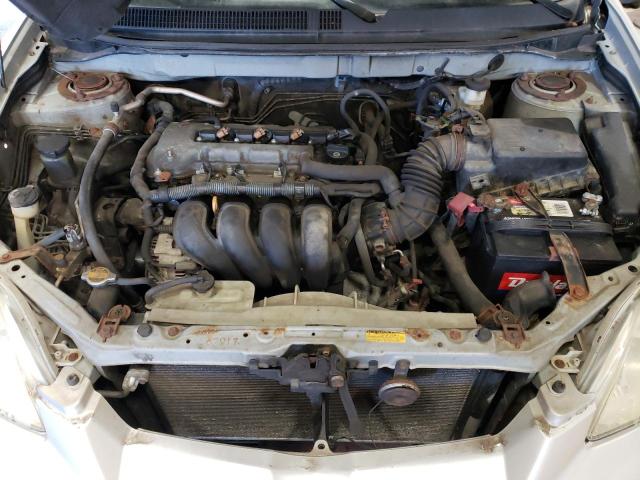 2T1KR32E35C341964 - 2005 TOYOTA COROLLA MA XR SILVER photo 11