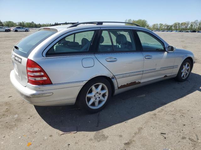 WDBRH81JX3F374587 - 2003 MERCEDES-BENZ C 240 SPORTWAGON 4MATIC CREAM photo 3