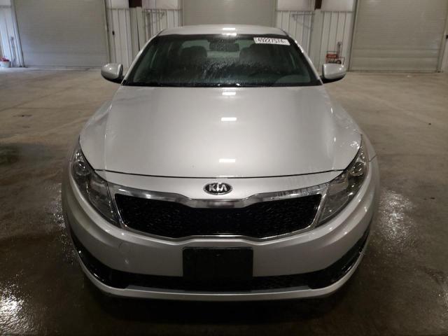 KNAGM4A76D5392025 - 2013 KIA OPTIMA LX SILVER photo 5