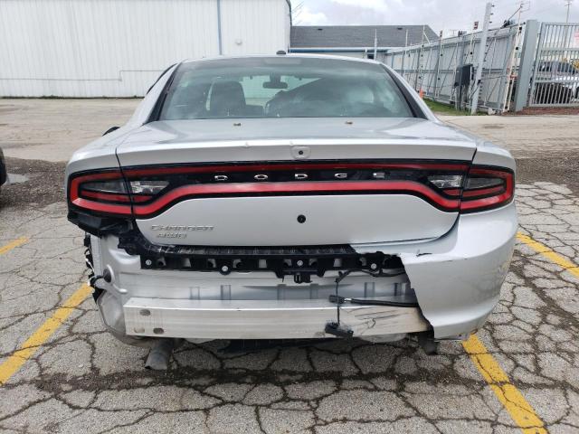 2C3CDXKG9MH622199 - 2021 DODGE CHARGER POLICE SILVER photo 6