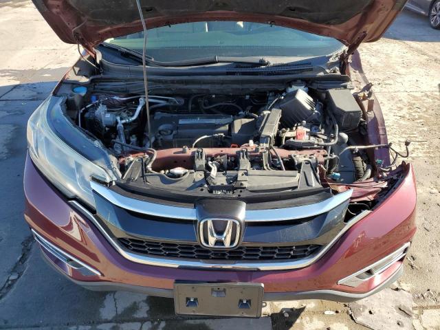 2HKRM4H56FH669081 - 2015 HONDA CR-V EX BURGUNDY photo 12