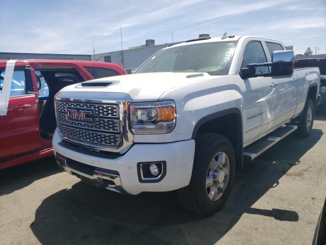 1GT42WEY2KF194964 - 2019 GMC SIERRA K3500 DENALI WHITE photo 1