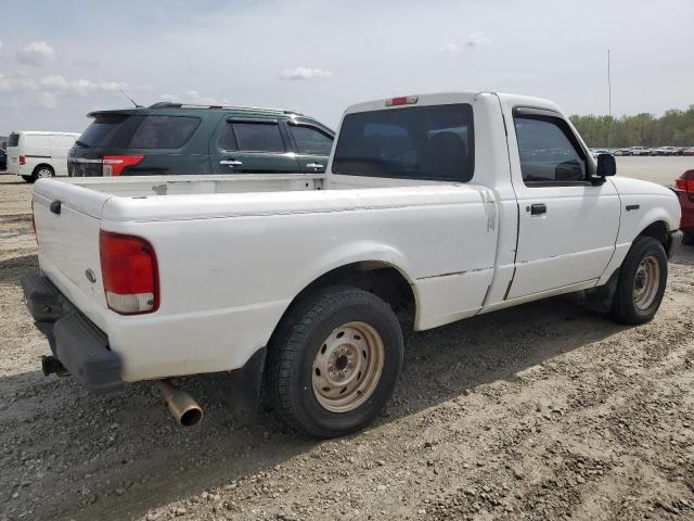 1FTYR10V0YTB08977 - 2000 FORD RANGER WHITE photo 3