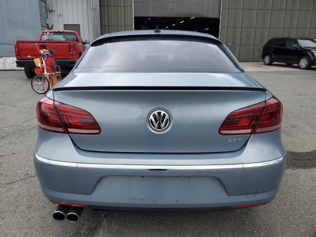 WVWBP7AN8DE506711 - 2013 VOLKSWAGEN CC SPORT BLUE photo 6