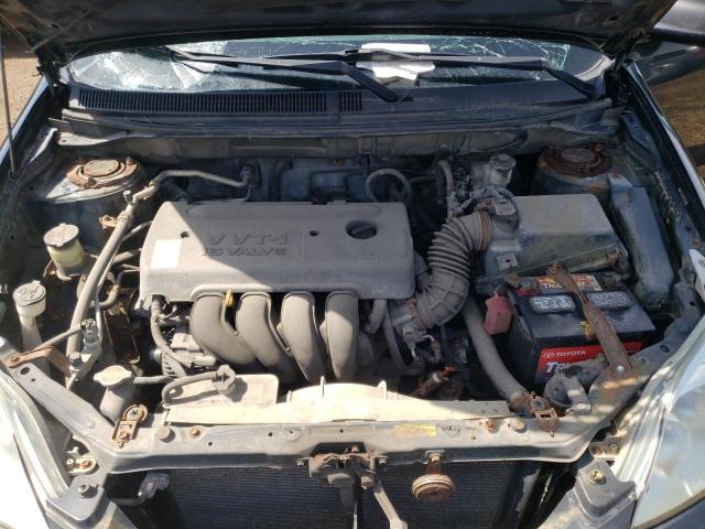 2T1KR32E55C364078 - 2005 TOYOTA COROLLA MA XR BLACK photo 11