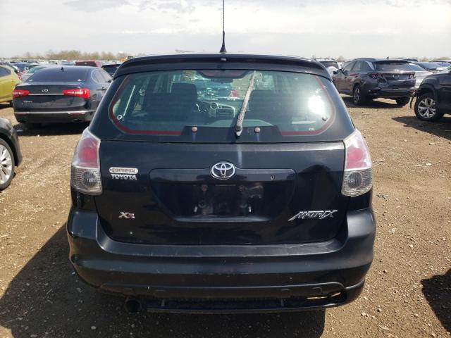 2T1KR32E55C364078 - 2005 TOYOTA COROLLA MA XR BLACK photo 6