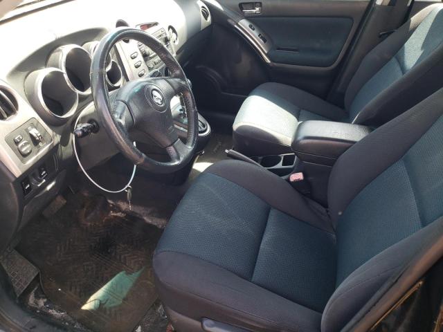 2T1KR32E55C364078 - 2005 TOYOTA COROLLA MA XR BLACK photo 7