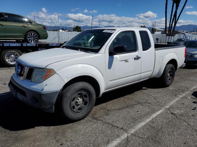 1N6BD06T77C454122 - 2007 NISSAN FRONTIER KING CAB XE WHITE photo 1