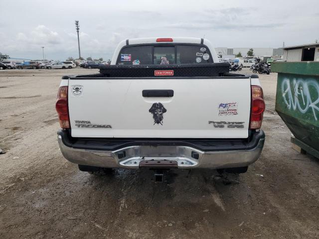 3TMJU62N97M029718 - 2007 TOYOTA TACOMA DOUBLE CAB PRERUNNER WHITE photo 6