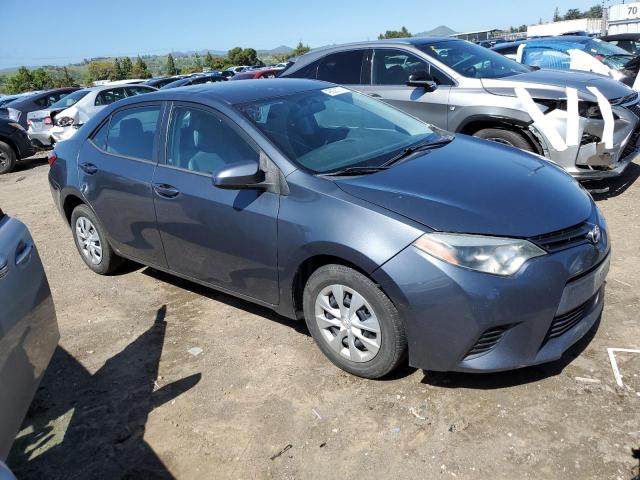 5YFBURHE6GP543581 - 2016 TOYOTA COROLLA L CHARCOAL photo 4