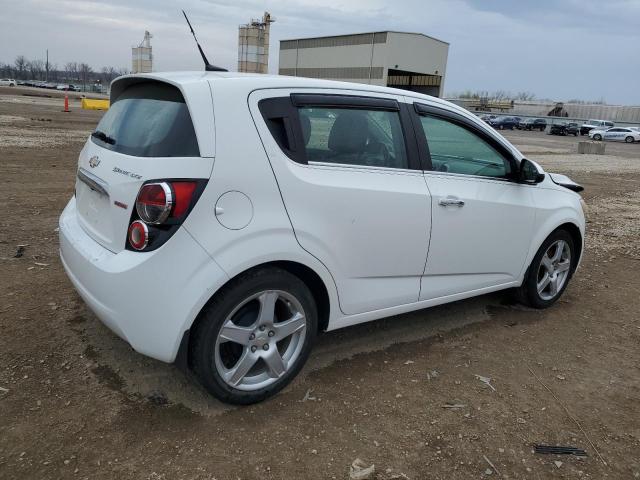 1G1JE6SB4E4229801 - 2014 CHEVROLET SONIC LTZ WHITE photo 3