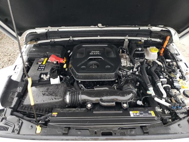 1C4JJXP60NW198765 - 2022 JEEP WRANGLER U SAHARA 4XE WHITE photo 11