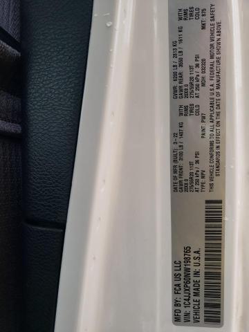 1C4JJXP60NW198765 - 2022 JEEP WRANGLER U SAHARA 4XE WHITE photo 13