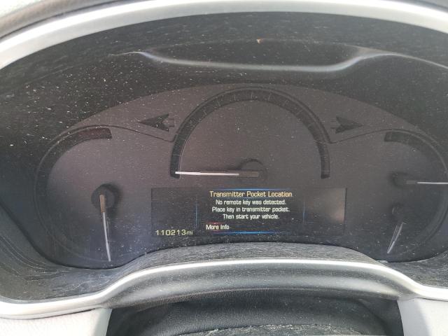 3GYFNCE31GS581196 - 2016 CADILLAC SRX PERFORMANCE COLLECTION Srebrny zdjęcie 9