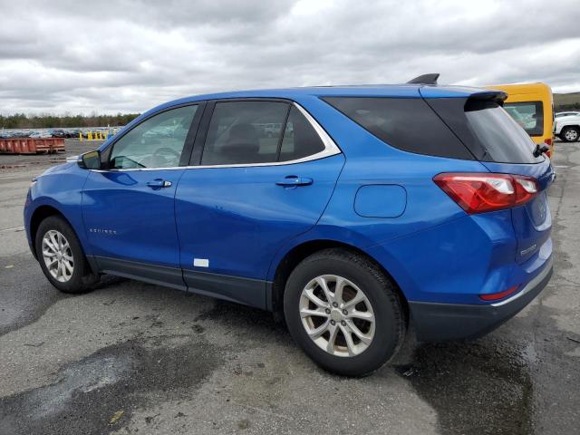 3GNAXUEV3KS509644 - 2019 CHEVROLET EQUINOX LT BLUE photo 2