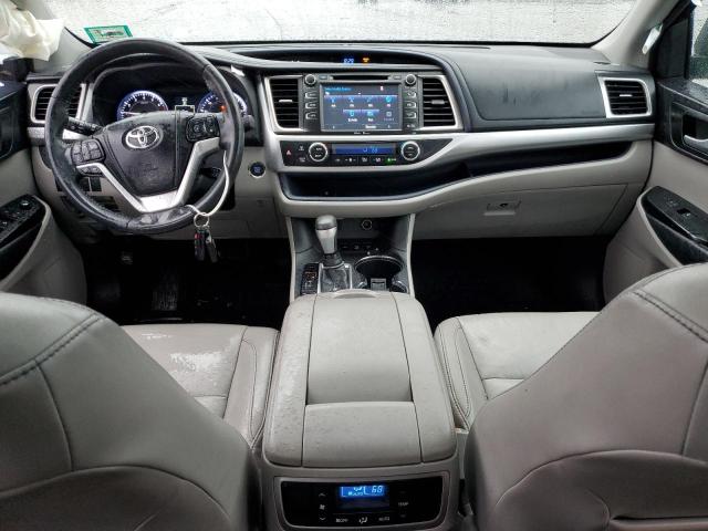 5TDJKRFH8ES039343 - 2014 TOYOTA HIGHLANDER XLE GRAY photo 8