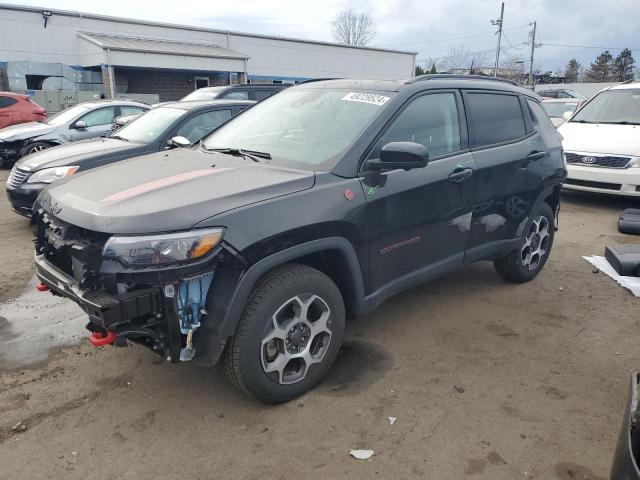 3C4NJDDBXNT223677 - 2022 JEEP COMPASS TRAILHAWK BLACK photo 1