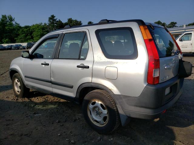 JHLRD68474C006777 - 2004 HONDA CR-V LX SILVER photo 2