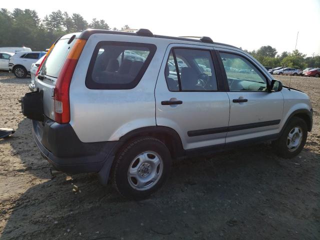 JHLRD68474C006777 - 2004 HONDA CR-V LX SILVER photo 3