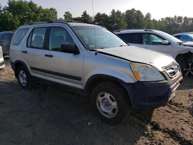 JHLRD68474C006777 - 2004 HONDA CR-V LX SILVER photo 4