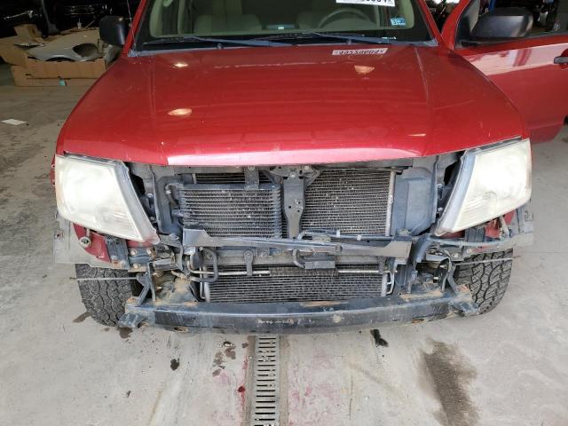 1N6AD0EV1BC414867 - 2011 NISSAN FRONTIER S RED photo 11