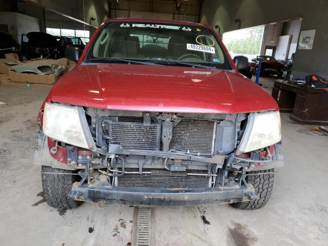 1N6AD0EV1BC414867 - 2011 NISSAN FRONTIER S RED photo 5