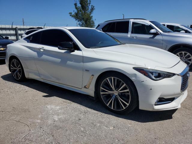 JN1EV7EK3JM343232 - 2018 INFINITI Q60 LUXE 300 WHITE photo 4