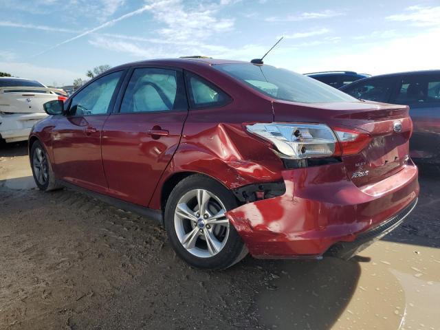 1FADP3F21DL203500 - 2013 FORD FOCUS SE BURGUNDY photo 2