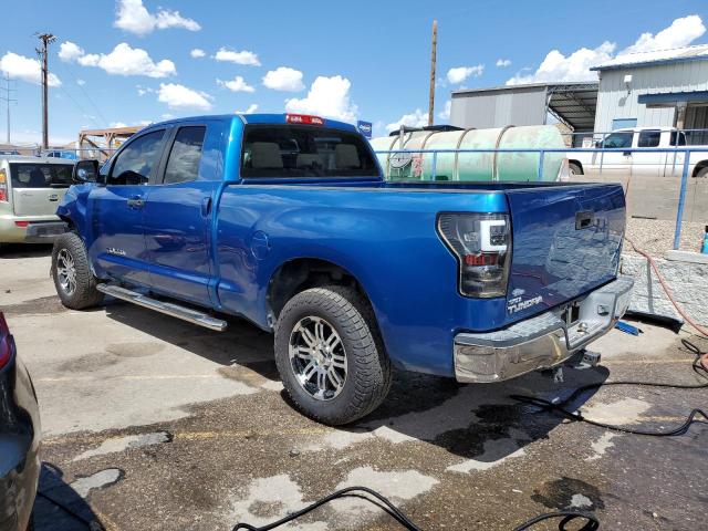 5TFRU54189X017547 - 2009 TOYOTA TUNDRA DOUBLE CAB BLUE photo 2