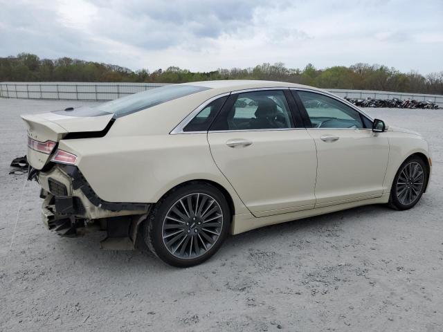 3LN6L2LU0GR610627 - 2016 LINCOLN MKZ HYBRID BEIGE photo 3