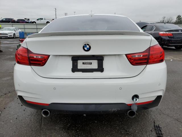 WBA4B3C50GG528818 - 2016 BMW 435 XI GRAN COUPE WHITE photo 6