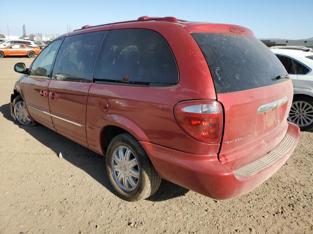 2C8GP64L33R362592 - 2003 CHRYSLER TOWN & COU LIMITED RED photo 2