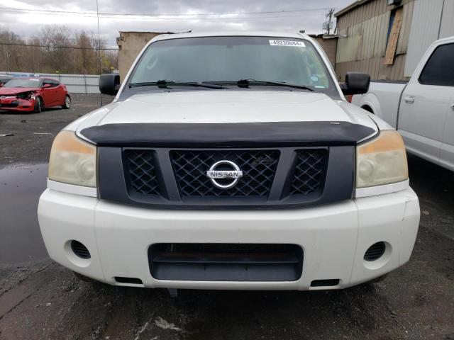 1N6BA0EK0AN304799 - 2010 NISSAN TITAN XE WHITE photo 5